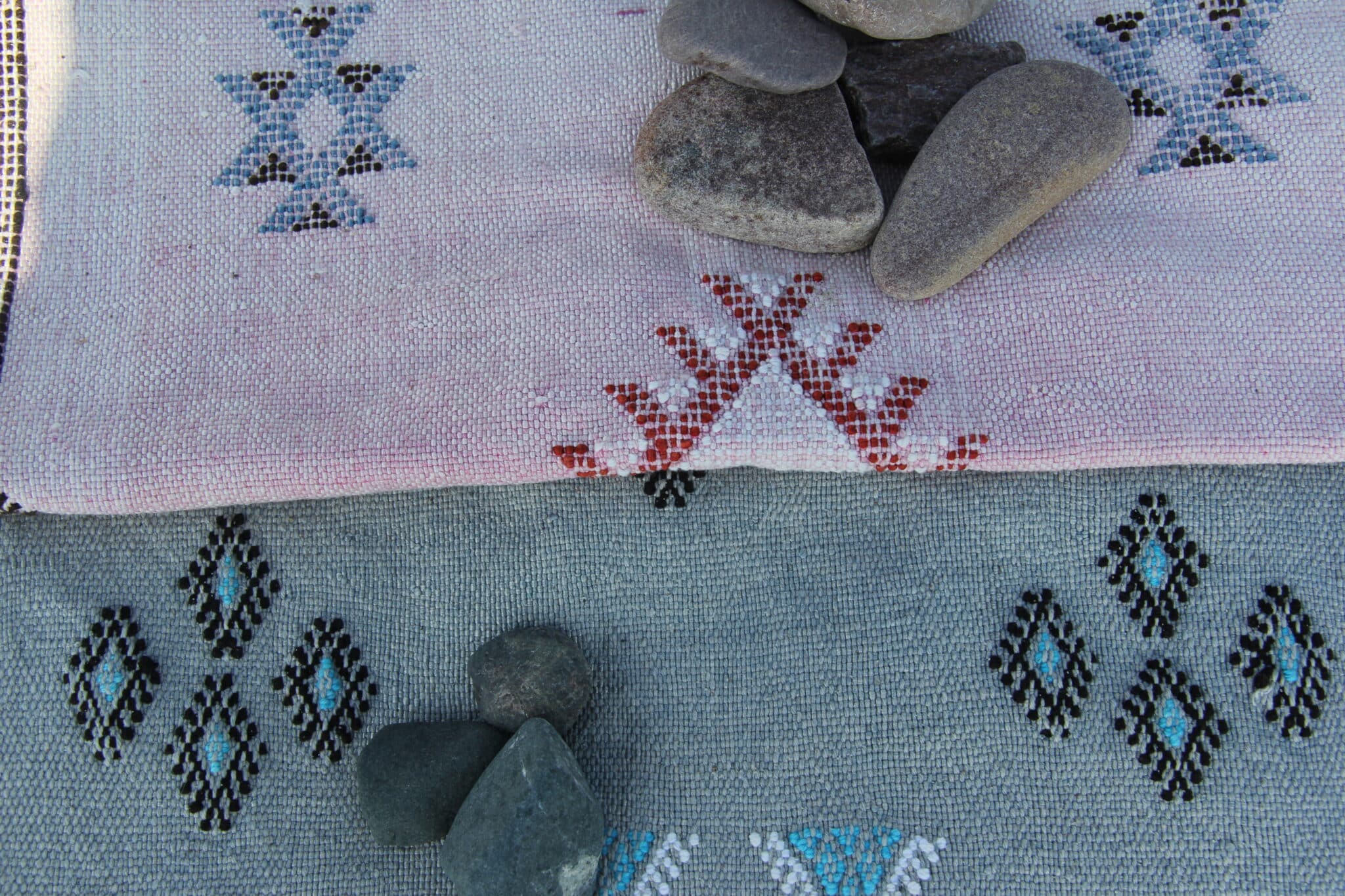 Pudebetræk SABRA, blågrå 4 Pudebetræk SABRA, blågrå - Image 4