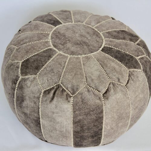 Fløjlpuf, grå sand