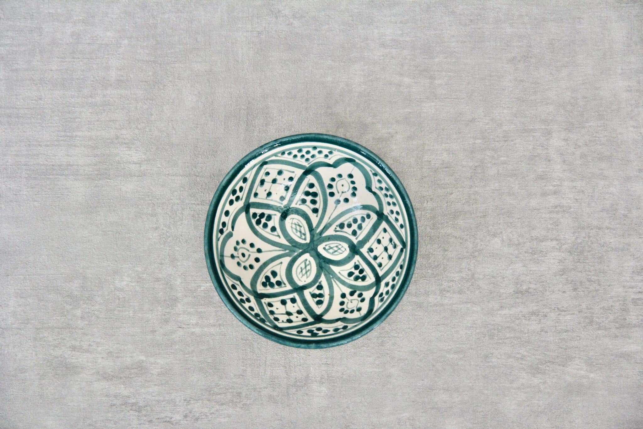 Berber skål - Nakhil, grøn, 12 cm 1 Berber skål - Nakhil, grøn, 12 cm