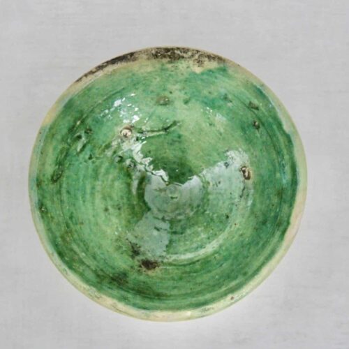 Tamegroute skål, grøn- PIT, 18 cm