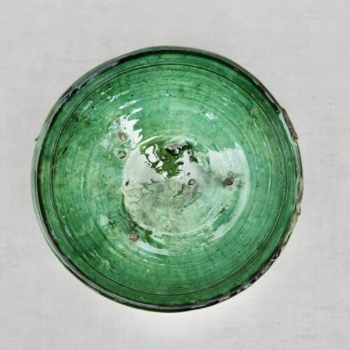 Tamegroute skål, grøn- POT 23 cm