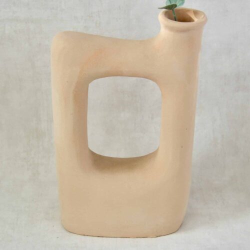 Tamegroute lysestage/vase, lys rustik, - VALYS