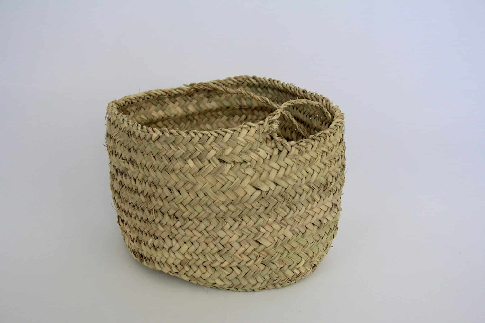 Raffia kurv til ophæng - PET 1 Raffia kurv til ophæng - PET