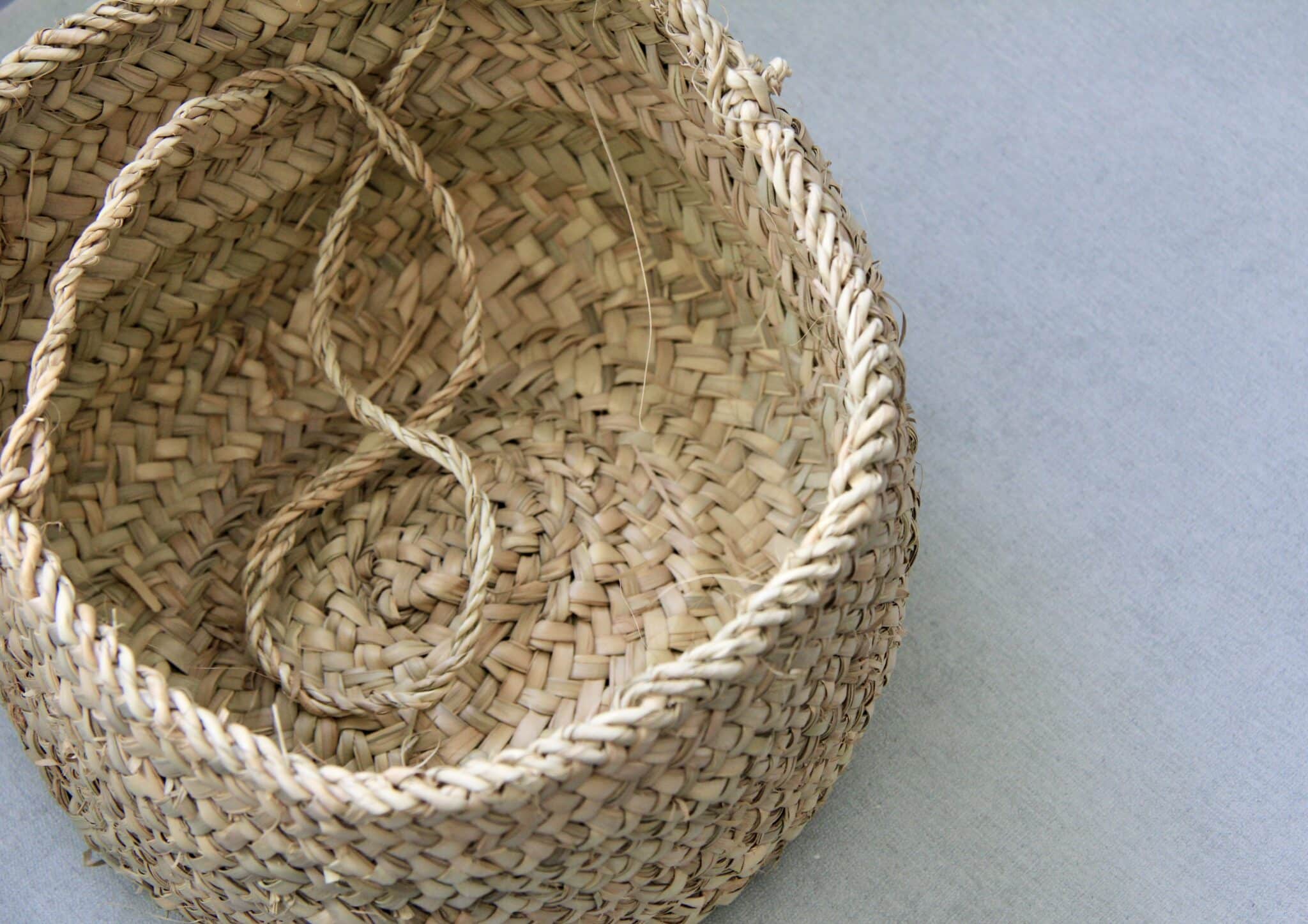 Raffia kurv til ophæng - PET 3 Raffia kurv til ophæng - PET - Image 3