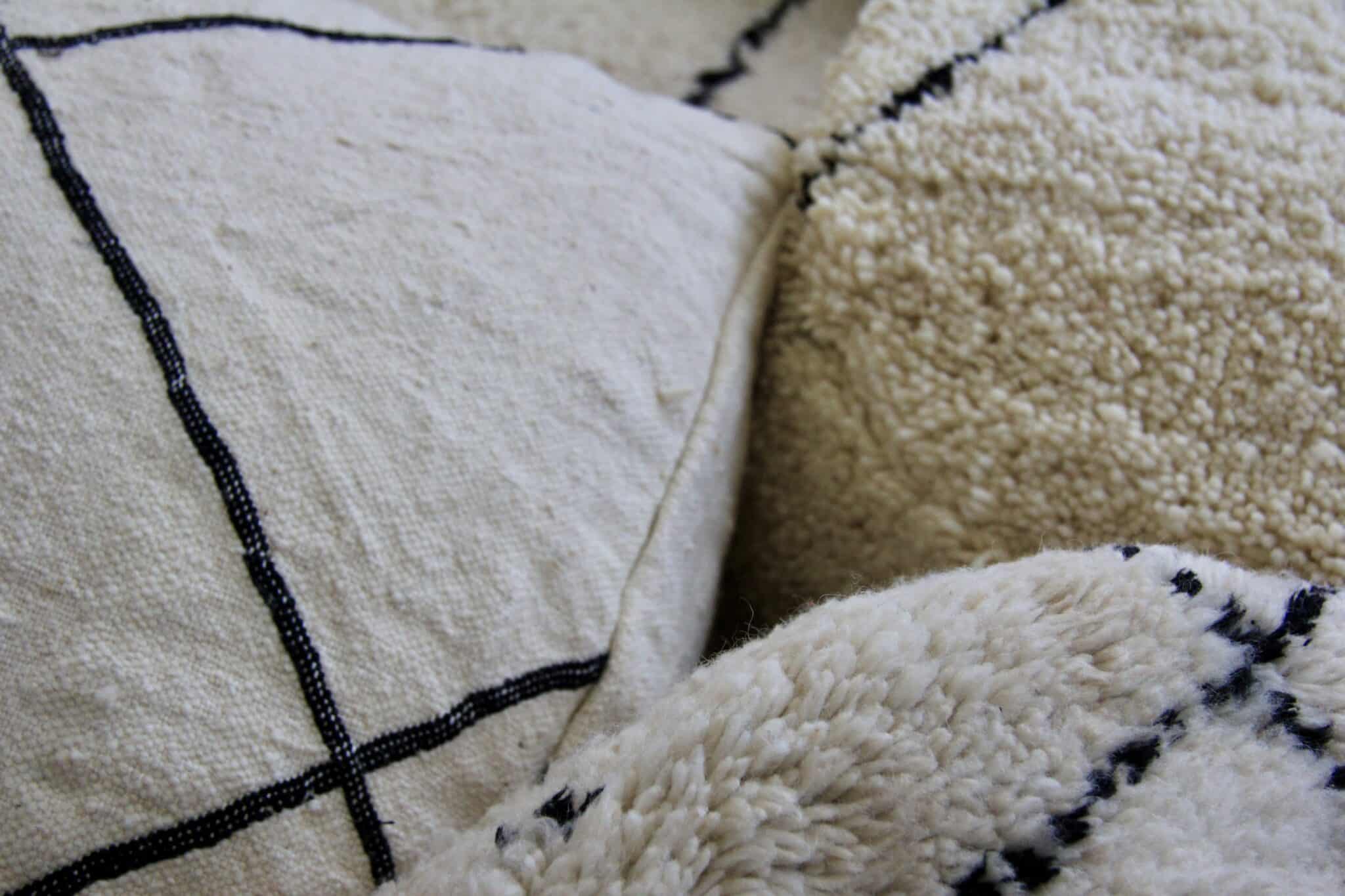 Marokkansk gulvpude i Kelim- Beni Ouarain 3 Marokkansk gulvpude i Kelim- Beni Ouarain - Image 3