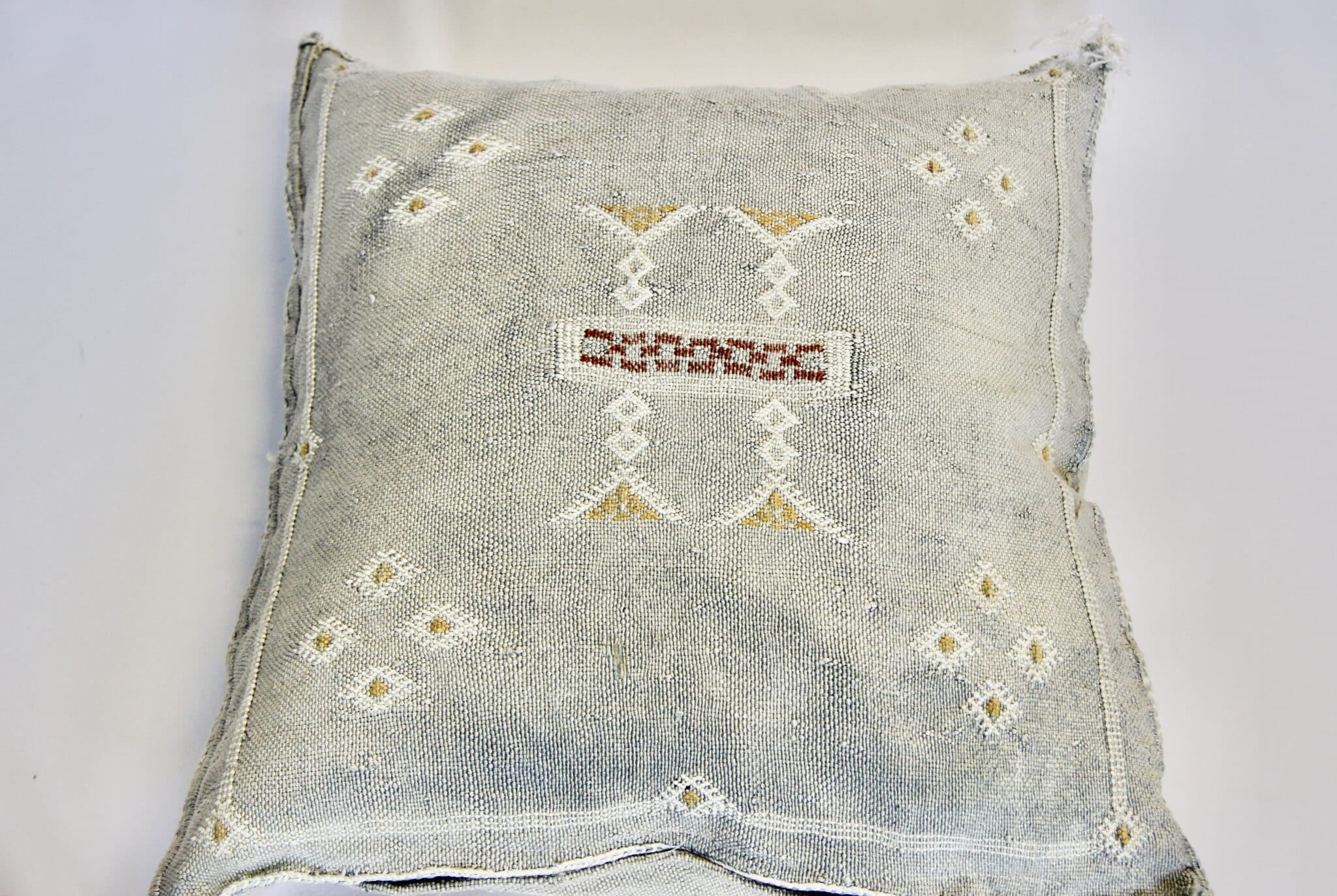 Pudebetræk SABRA, støvet grå blå 1 Pudebetræk SABRA, støvet grå blå