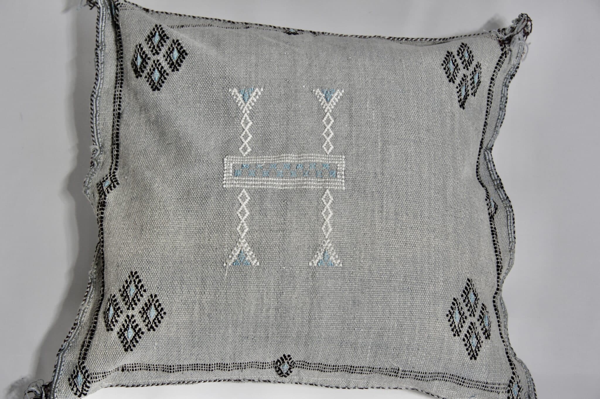 Pudebetræk SABRA, blågrå 1 Pudebetræk SABRA, blågrå