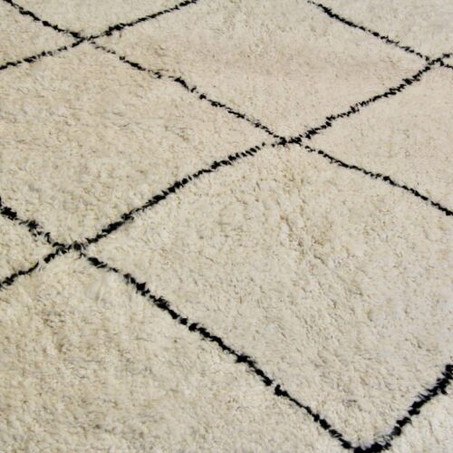 Beni Ouarain tæppe - BOTI- 210 x 290 cm