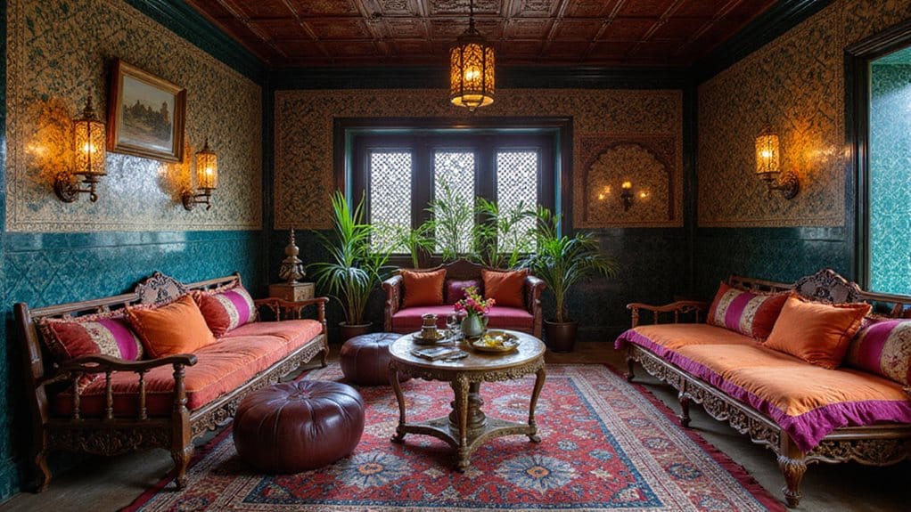 Hvad er specielt ved marokkansk Interiør og design? 1 livlige marokkanske farvepaletter